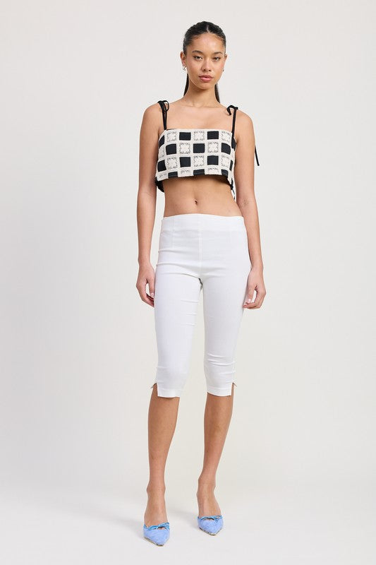 Crochet top cropped