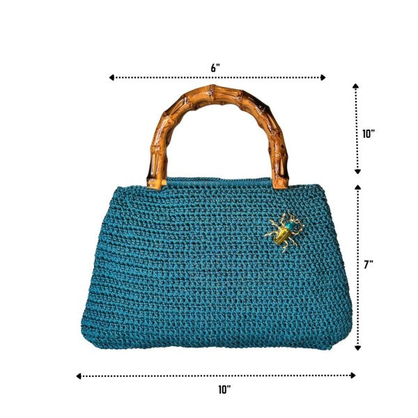 Elegant handwoven bag Euphemia
