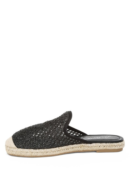 Mules espadrilles Nongai raffia