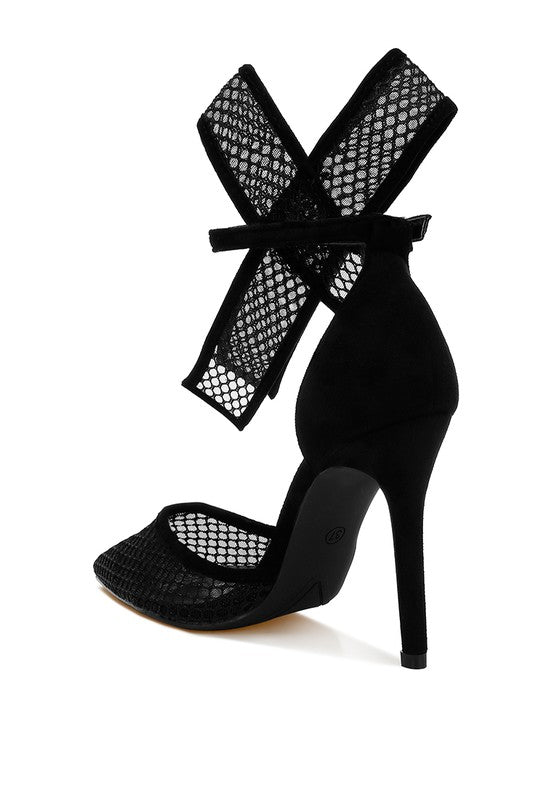 Stiletto sandals Regenta big bow