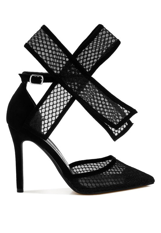 Regenta stiletto sandals big bow